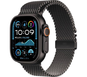 Apple Watch Ultra 2 Cellular 49mm Black Titanium with Milanese Loop